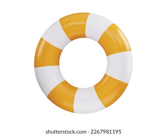 Safety ring for help rescue life or save lifebuoy isolated on white emergency nautical sos safe background