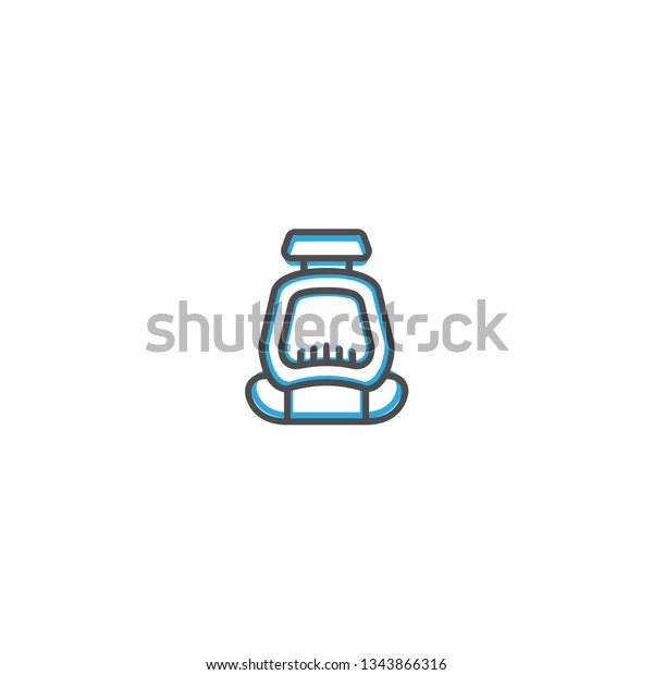 Safety seat icon design. Transportation icon\
vector illustration