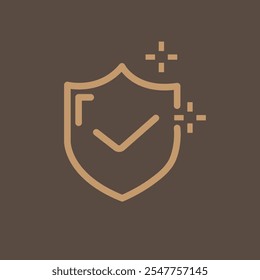 Safety, security, protection thin line icons. For website marketing design, logo, app, template, Vector illusstration.