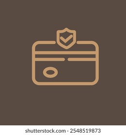 Ícones de linha fina de proteção, segurança e proteção. Para design de marketing do site, logotipo, aplicativo, modelo, ilustração de vetor.