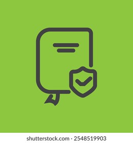 Ícones de linha fina de proteção, segurança e proteção. Para design de marketing do site, logotipo, aplicativo, modelo, ilustração de vetor.