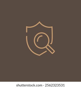 Safety, security, protection thin line icons. For website marketing design, logo, app, template, ui, etc. Vector illustration
