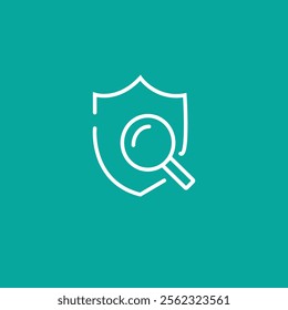 Safety, security, protection thin line icons. For website marketing design, logo, app, template, ui, etc. Vector illustration