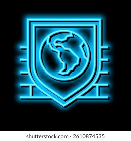safety, security and well being social problem neon light sign vector. safety, security and well being social problem illustration