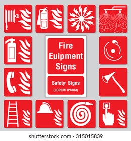 Safety Sign Icon For Poster Sign In Factory. Vector Illustration