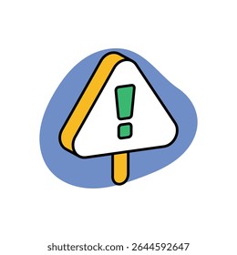 Safety Sign Icon vector stock illustration