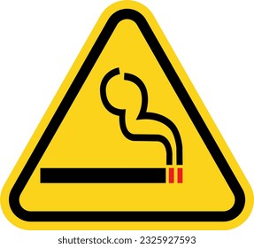 safety sign in vector art style