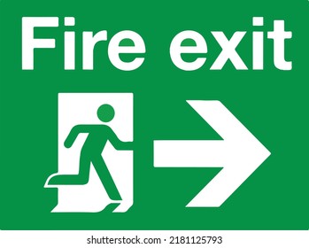 Safety Signage - Fire Exit