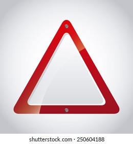 safety signal design, vector illustration eps10 graphic 