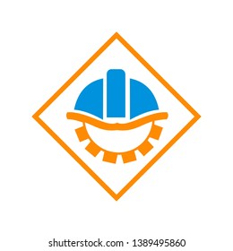 Safety Simple Logo Design Art