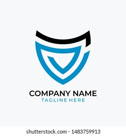 safety symbol for logo technology or business inspiration icon, editable eps10 vector