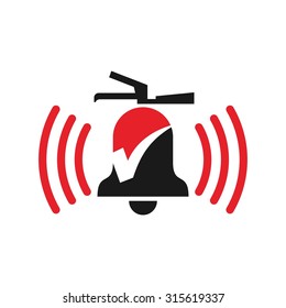 safety tool. fire. fireman tool logo.