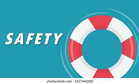 Safety Torus Vector. Symbol. Logo Design.
Poster Design. Background.