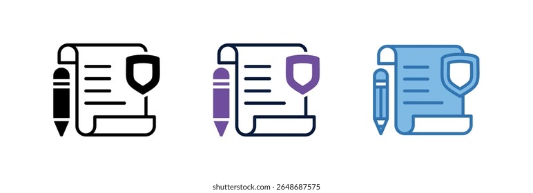 Elemento De Ícone De Manual De Treinamento De Segurança Para Design