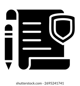 Elemento del icono del manual del entrenamiento de la seguridad para el diseño