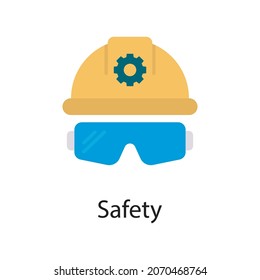 Safety vector Flat Icon Design illustration. Construction Symbol on White background EPS 10 File