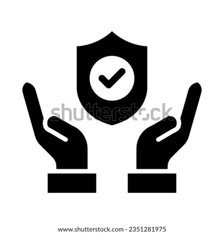 Safety Vector Glyph Icon For Personal And Commercial Use.
