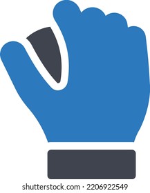 ilustración del vector de seguridad en un fondo transparente. Símbolos de calidad superior. Iconos vectoriales de glifos para diseño de conceptos y gráficos.