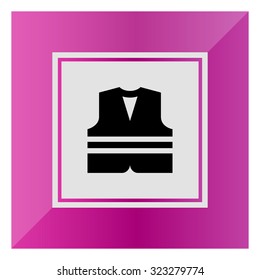 Safety vest icon