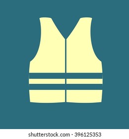 Safety vest icon
