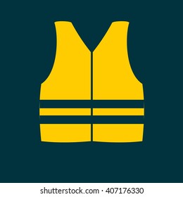 Safety vest icon