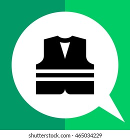 Safety vest icon