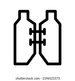 safety vest icon or logo isolated sign symbol vector illustration - high quality black style vector icons
