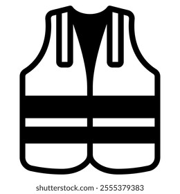 Safety vest icon for web, app, infographic, etc