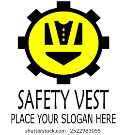 SAFETY VEST VEKTOR PLACE YOUR SLOGAN HERE