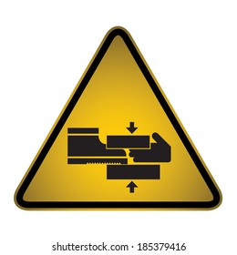 Safety Warning Sign- Vector