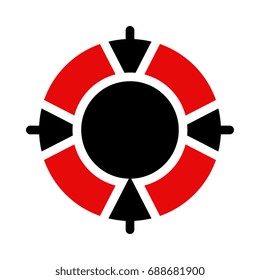 safety wheel icon