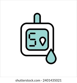   Icono de Seguridad en el trabajo con vector de fondo blanco