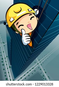 Safety at work on the high