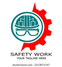 SAFETY WORK VEKTOR YOUR TAGLINE HERE