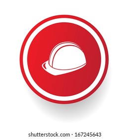  Safety,Hat symbol,vector