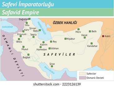 Safevi İmparatorluğu, Historical Maps, Caucasus, Byzantine Empire, Istanbul), Safevi Devleti, Safevi Devleti Harita, Tarih Haritaları, Osmanlı Devleti, Türk Devletleri, Bizans, Harita, Tarih, Osmanlı