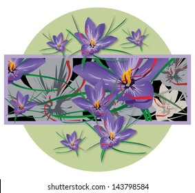 saffron flower