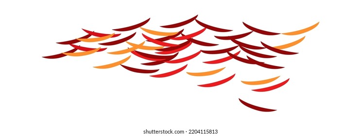 Saffron Herb Spice. Vector illustration
