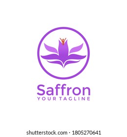 Saffron Logo Design Template Vector Stock Vector (Royalty Free ...