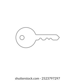 safty keysecurityKey Grey icon with white background