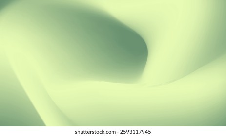 Sage Green Gradient Background, With Blurred Style, Soft Gradient, Vector Wallpaper.