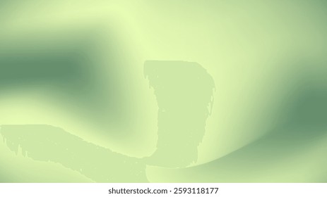 Sage Green Gradient Background, With Blurred Style, Soft Gradient, Vector Wallpaper.