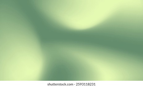 Sage Green Gradient Background, With Blurred Style, Soft Gradient, Vector Wallpaper.