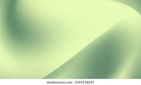 Sage Green Gradient Background, With Blurred Style, Soft Gradient, Vector Wallpaper.