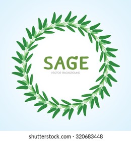 Sage wreath