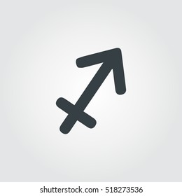 Sagitarius Icon Design Illustration Template Element
