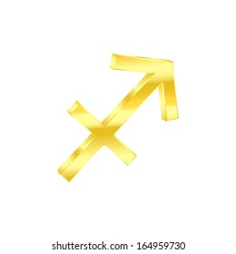 Sagittarius. Astrological signs of the Zodiac.