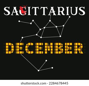 Sagittarius December Shirt, Zodiac Sagittarius