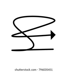 Sagittarius, direction icon