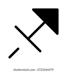 Icono de Sagitario Ilustración de diseño de símbolo de Vector